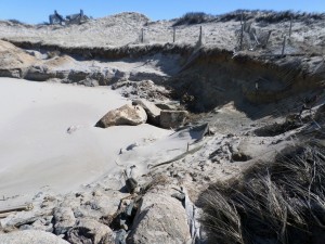 Lower Cape Stone Revetment: Before