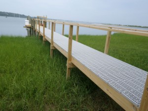Permitted Boardwalk and Pier